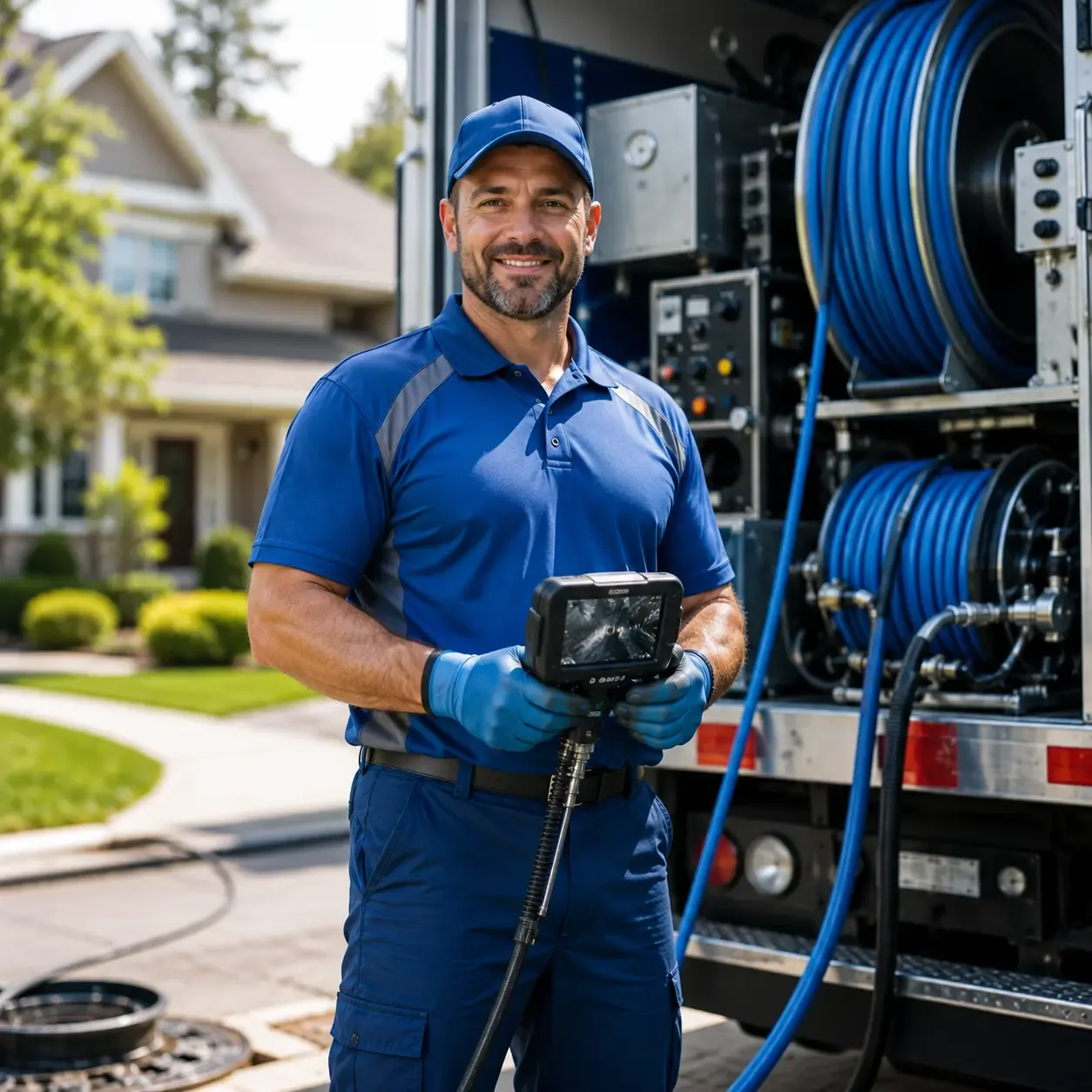 Local outdoor drain cleaning specialists in Bloomburg, TX